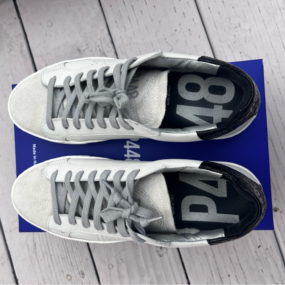 P448 Women's F23 Thea Lace Up Low Top Sneakers